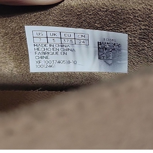 Toms Shaye Suede Bootie Light Pink 7 - Picture 5 of 5